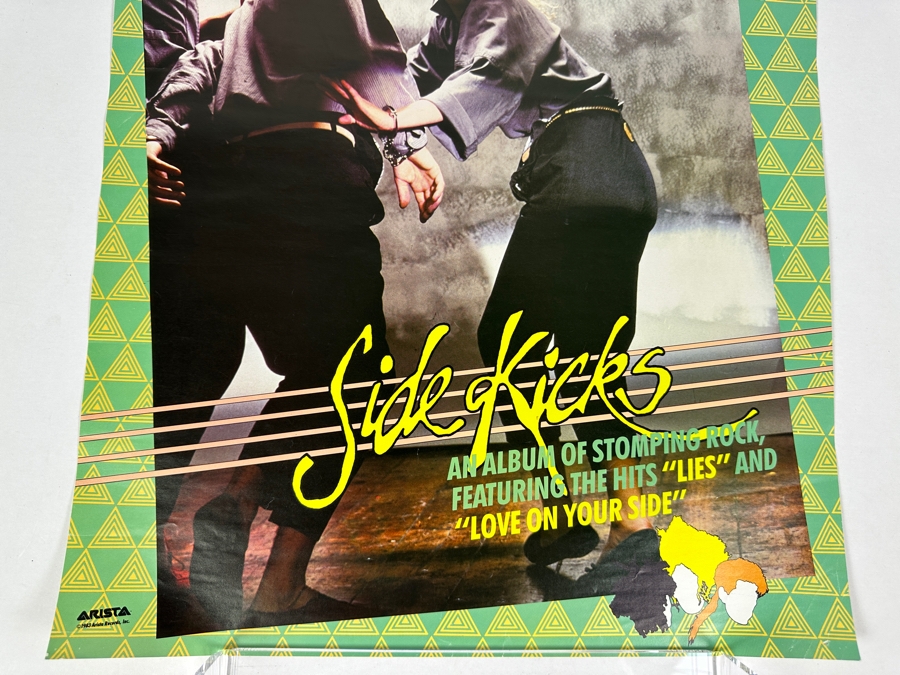 JUST ADDED - Vintage 1983 Thompson Twins Side Kicks Poster 17 X 22 [Photo 4]