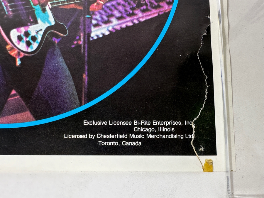 JUST ADDED - Vintage 1979 RUSH Poster 34 X 22 [Photo 5]