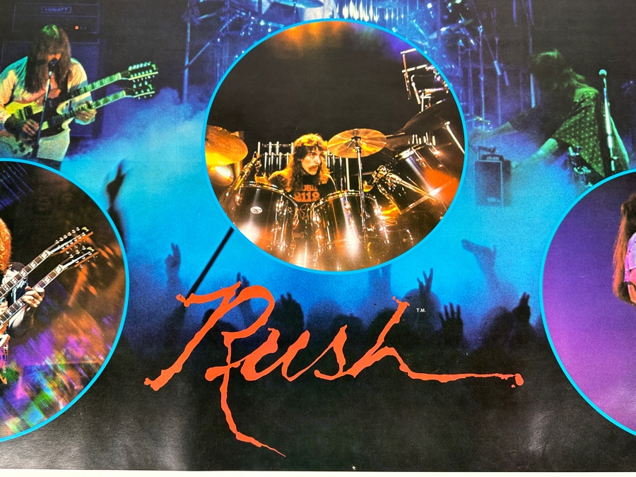 JUST ADDED - Vintage 1979 RUSH Poster 34 X 22 [Photo 2]