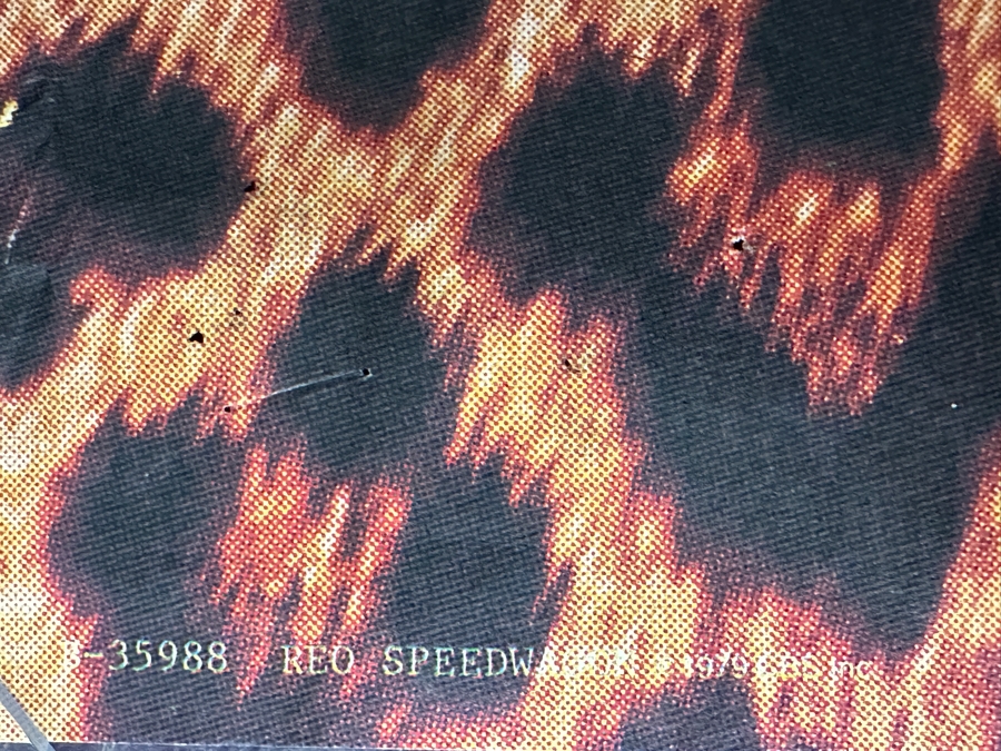 JUST ADDED - Vintage REO Speedwagon Nine Lives Poster 42 X 44 [Photo 5]