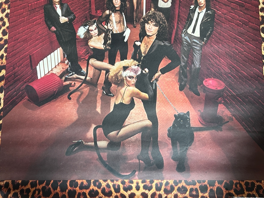 JUST ADDED - Vintage REO Speedwagon Nine Lives Poster 42 X 44 [Photo 2]