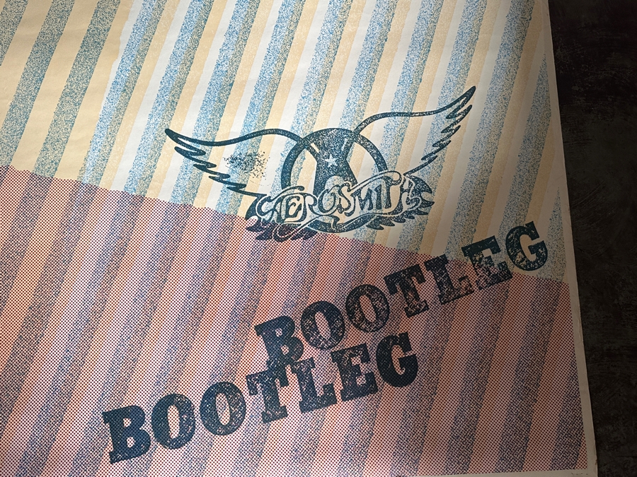 JUST ADDED - Vintage Aerosmith Live! Bootleg Poster 42.5 X 43 [Photo 2]