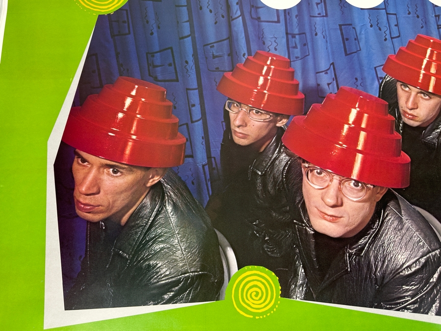 JUST ADDED - Vintage 1980 DEVO Freedom Of Choice Poster 34.5 X 22.5 [Photo 2]