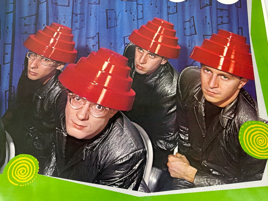 JUST ADDED - Vintage 1980 DEVO Freedom Of Choice Poster 34.5 X 22.5 [Photo 3]