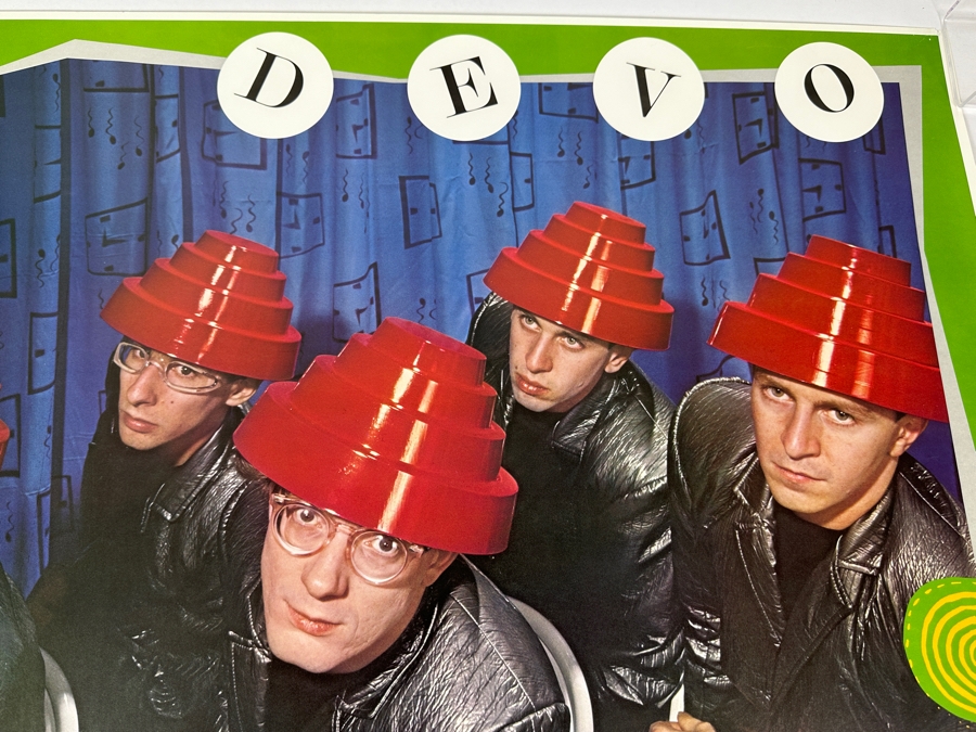 JUST ADDED - Vintage 1980 DEVO Freedom Of Choice Poster 34.5 X 22.5 [Photo 4]