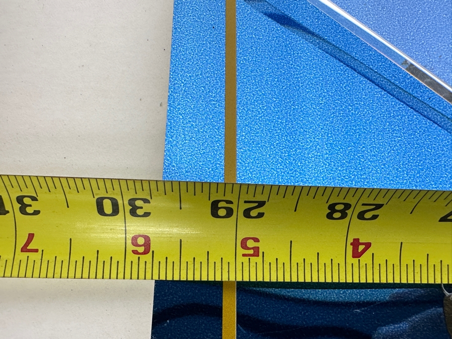 JUST ADDED - Vintage 1977 ELO Out Of The Blue Foil Poster 29.5 X 21 [Photo 7]