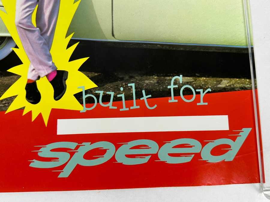 JUST ADDED - Vintage 1982 Stray Cats Built For Speed Poster 30 X 20 [Photo 7]