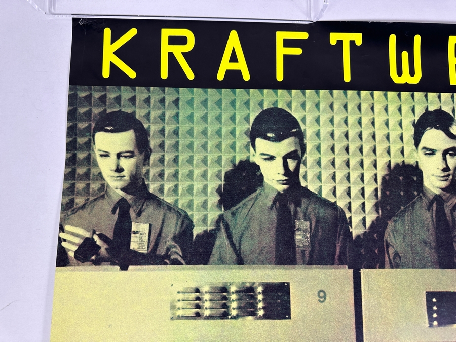 JUST ADDED - Vintage 1981 Kraftwerk Poster 23 X 23 [Photo 2]