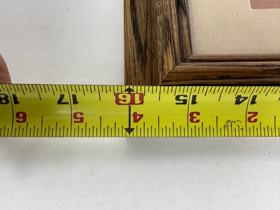 Stanley Cline Artist Signed Print Titled 'Los Angeles High School - 1950's' 11 X 8 Framed 16 X 13 [Photo 9]