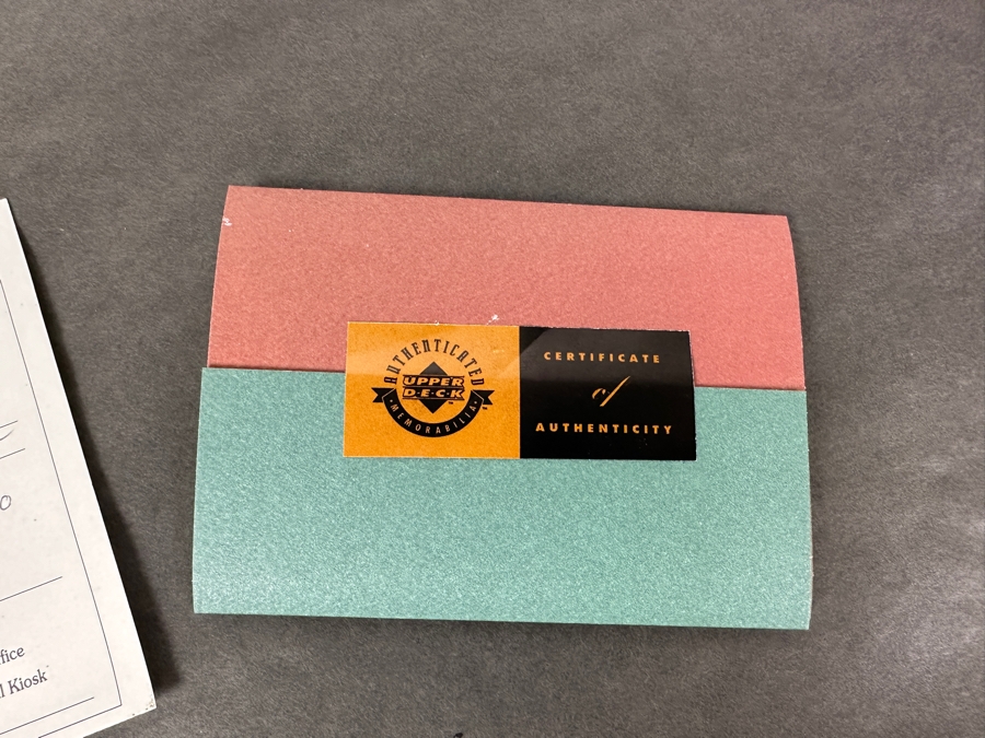 Tony Gwynn Hand Signed Limited Edition Upper Deck Photograph Numbered 6 Of 100 With COA 7.5 X 9 Framed 21 X 21 [Photo 18]