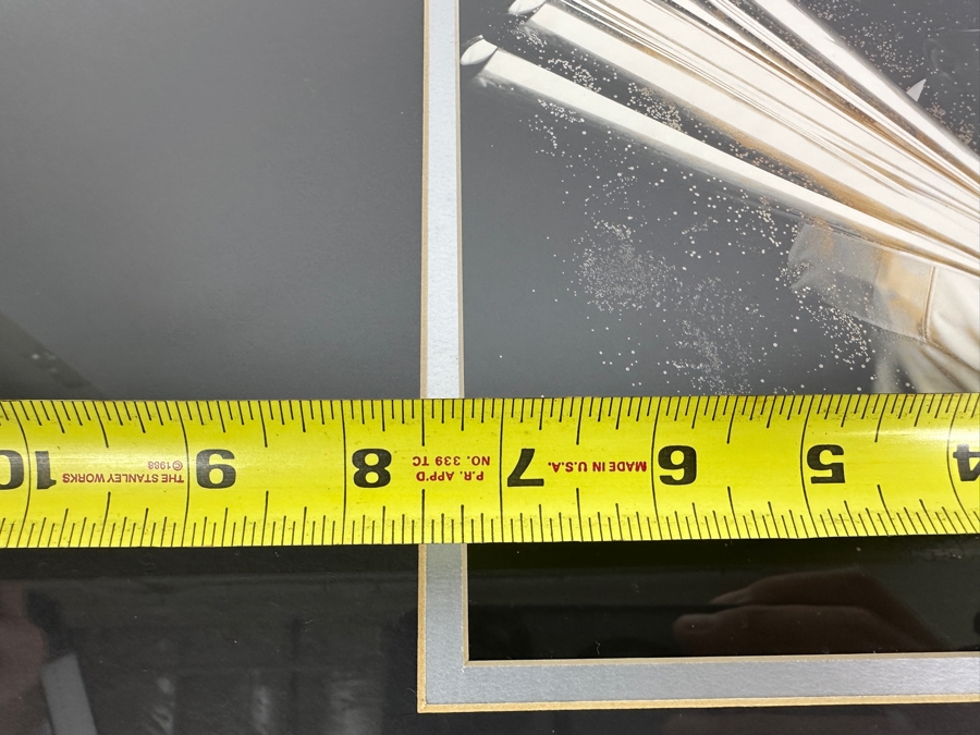 Tony Gwynn Hand Signed Limited Edition Upper Deck Photograph Numbered 6 Of 100 With COA 7.5 X 9 Framed 21 X 21 [Photo 10]