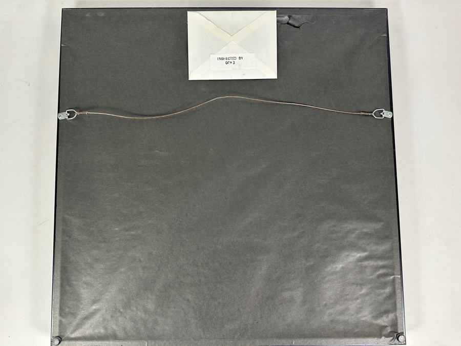 Tony Gwynn Hand Signed Limited Edition Upper Deck Photograph Numbered 6 Of 100 With COA 7.5 X 9 Framed 21 X 21 [Photo 14]