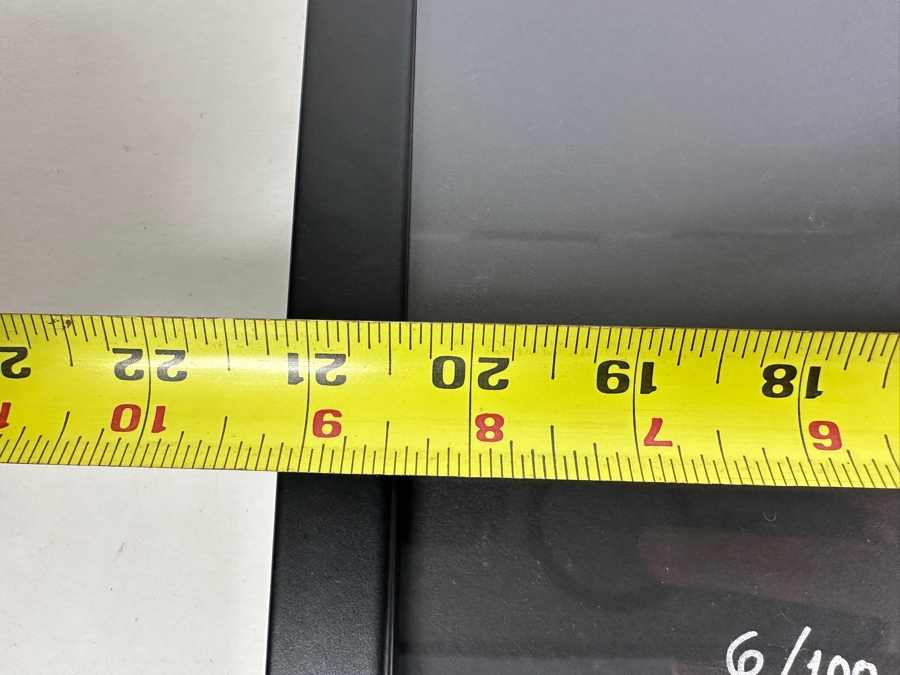 Tony Gwynn Hand Signed Limited Edition Upper Deck Photograph Numbered 6 Of 100 With COA 7.5 X 9 Framed 21 X 21 [Photo 12]