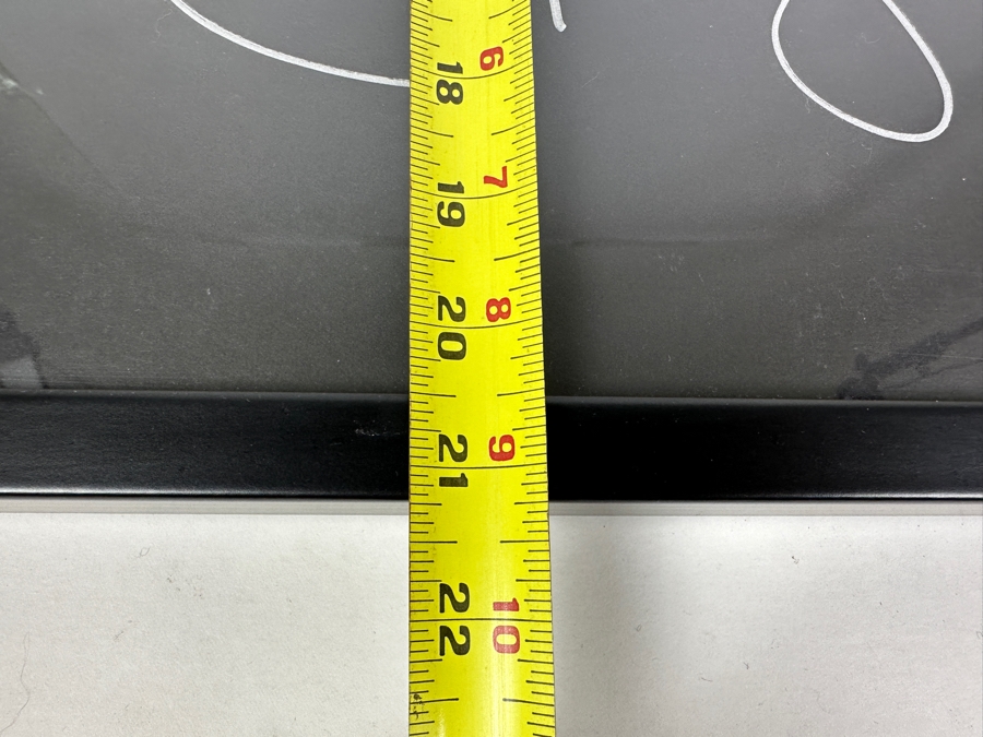 Tony Gwynn Hand Signed Limited Edition Upper Deck Photograph Numbered 6 Of 100 With COA 7.5 X 9 Framed 21 X 21 [Photo 13]