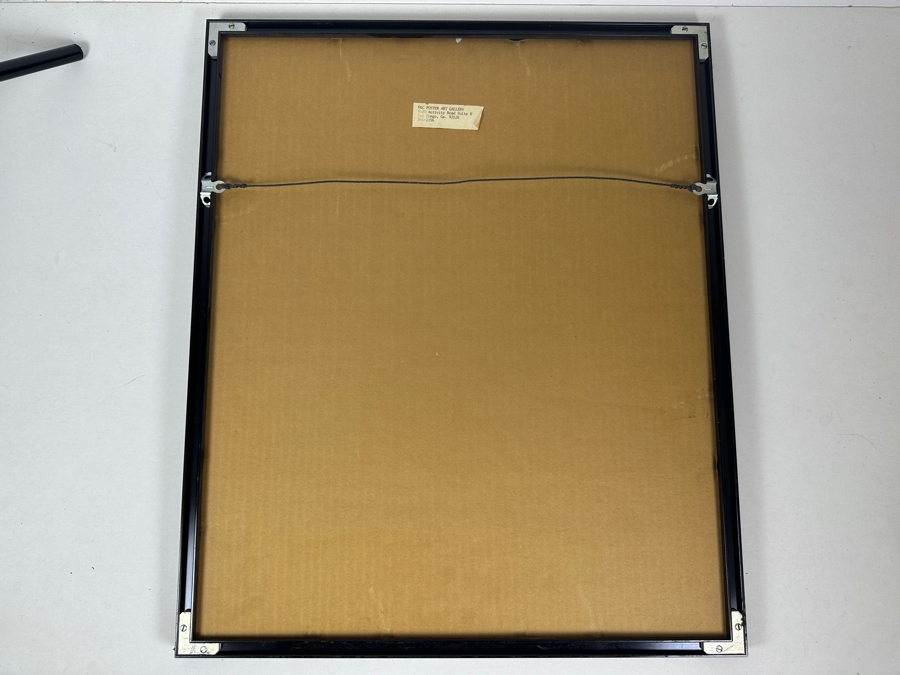 Monopoly Game Boardwalk Card Print Framed 20 X 24 [Photo 2]