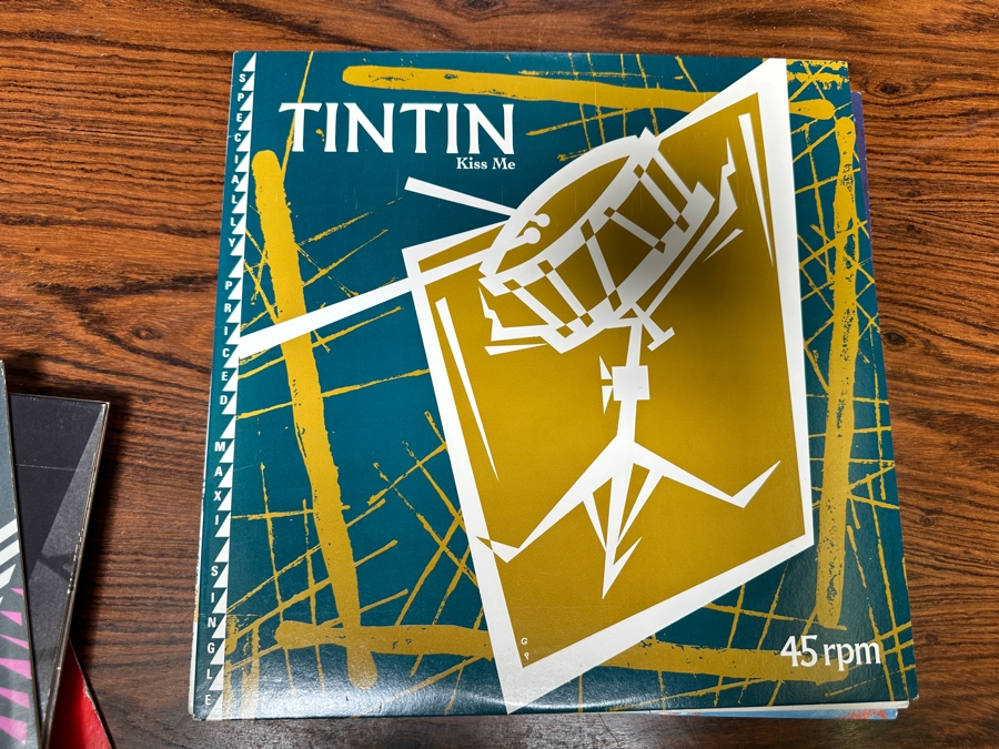 JUST ADDED - 12 Vintage Vinyl Records With Promo Copies - See Photos [Photo 12]