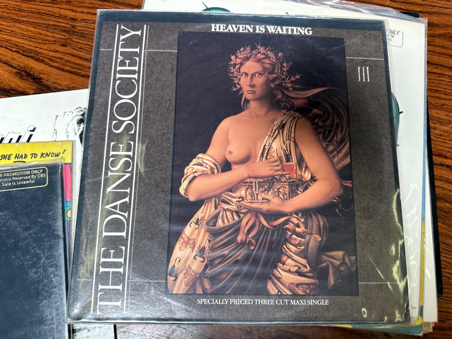 JUST ADDED - 12 Vintage Vinyl Records With Promo Copies - See Photos [Photo 5]