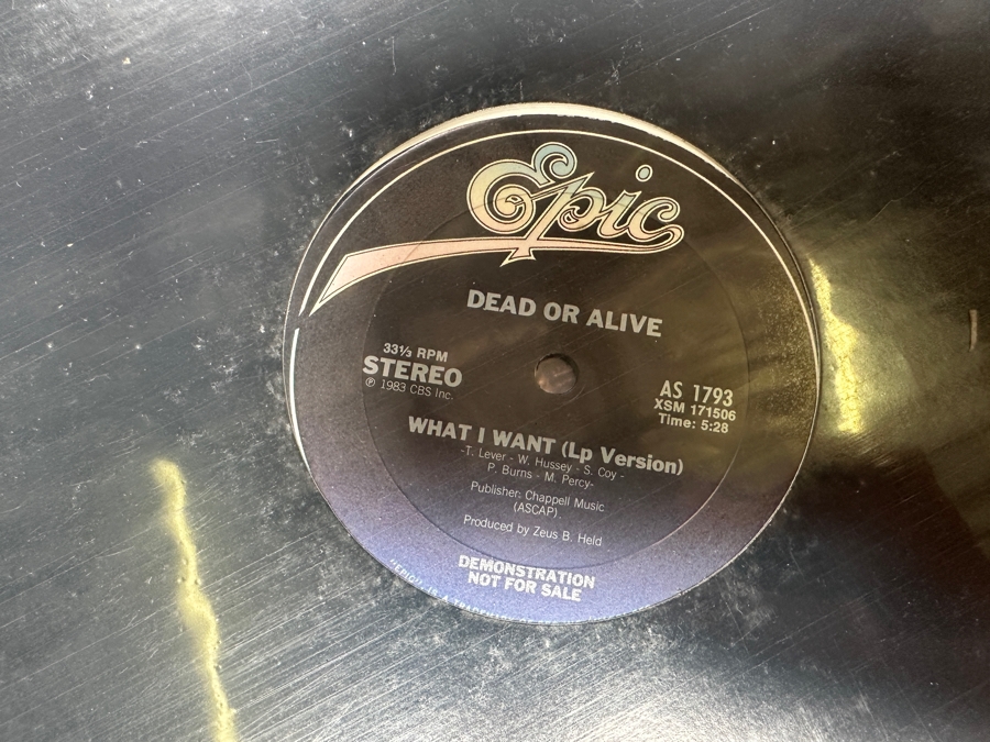 JUST ADDED - 12 Vintage Vinyl Records With Promo Copies - See Photos [Photo 4]