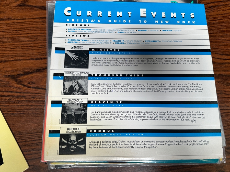 JUST ADDED - 12 Vintage Vinyl Records With Promo Copies - See Photos [Photo 3]