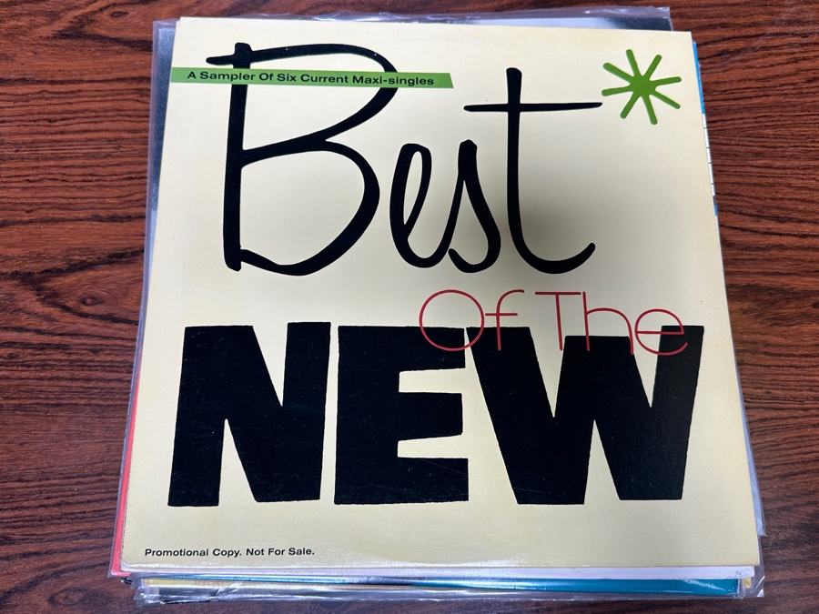 JUST ADDED - 12 Vintage Vinyl Records With Promo Copies - See Photos [Photo 2]