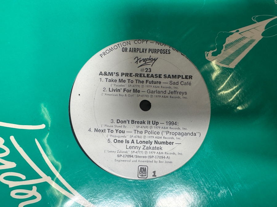 JUST ADDED - 12 Vintage Vinyl Records With Promo Copies - See Photos [Photo 13]