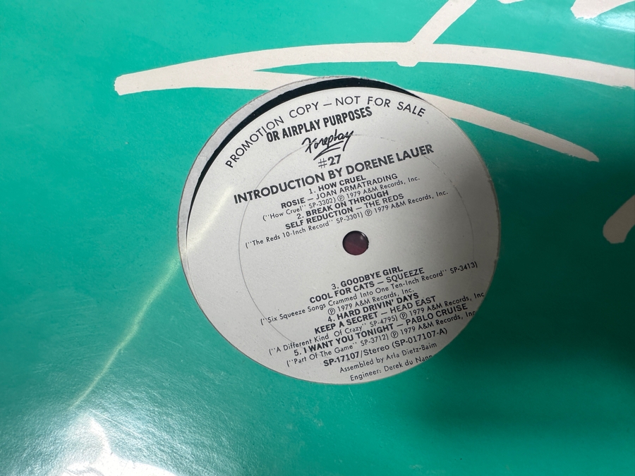 JUST ADDED - 12 Vintage Vinyl Records With Promo Copies - See Photos [Photo 11]