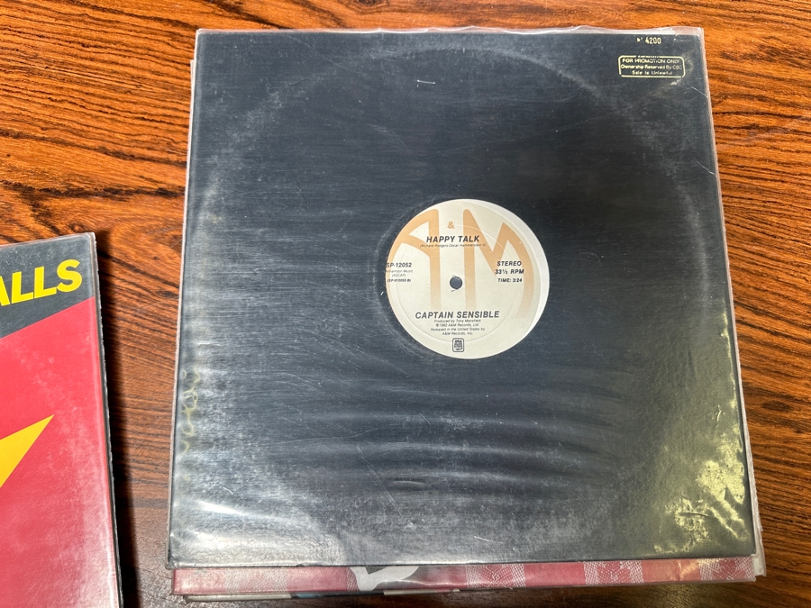 JUST ADDED - 12 Vintage Vinyl Records With Promo Copies - See Photos [Photo 7]