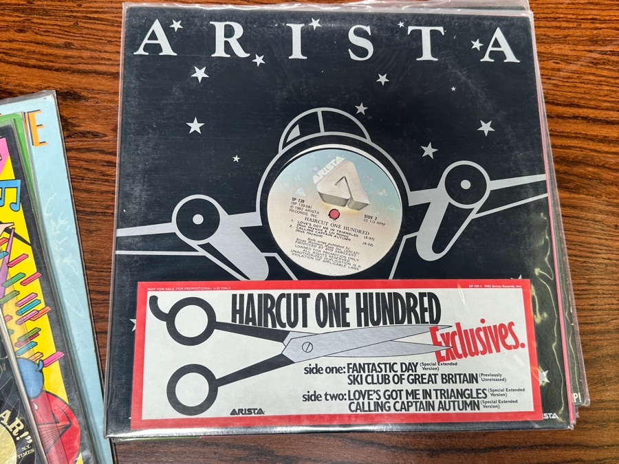 JUST ADDED - 12 Vintage Vinyl Records With Promo Copies - See Photos [Photo 7]