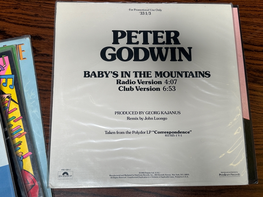 JUST ADDED - 12 Vintage Vinyl Records With Promo Copies - See Photos [Photo 12]