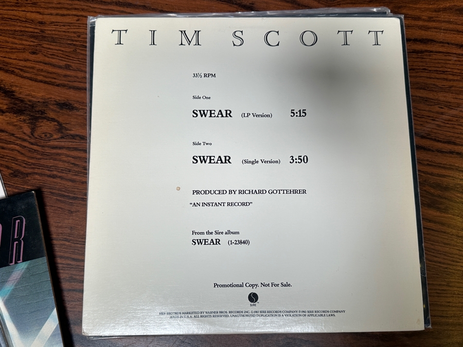 JUST ADDED - 12 Vintage Vinyl Records With Promo Copies - See Photos [Photo 10]