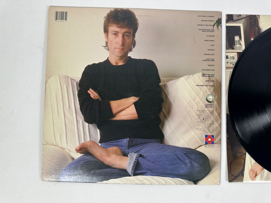 The John Lennon Collection Geffen Records GHSP 2023 1982 Vinyl Record [Photo 3]
