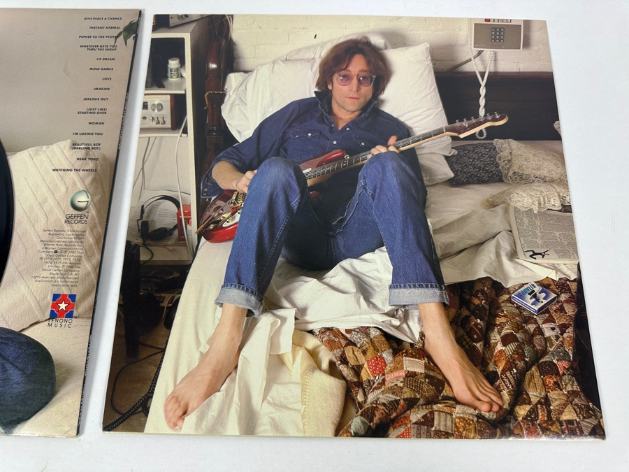 The John Lennon Collection Geffen Records GHSP 2023 1982 Vinyl Record [Photo 8]