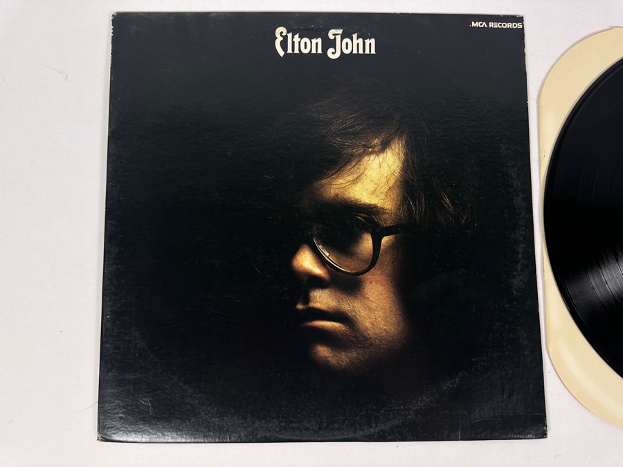 Elton John - Elton John MCA Records MCA-37067 1980 Vinyl Record [Photo 2]