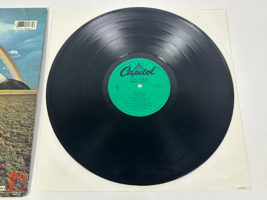 John Lennon - Mind Games Capital Records SN-16068 1973 Vinyl Record [Photo 5]