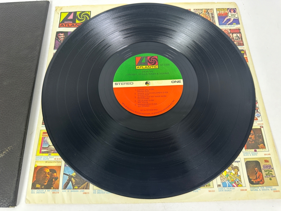 Crosby, Stills, Nash & Young - Deja Vu Atlantic Records SD 7200 Gatefold Vinyl Record [Photo 5]