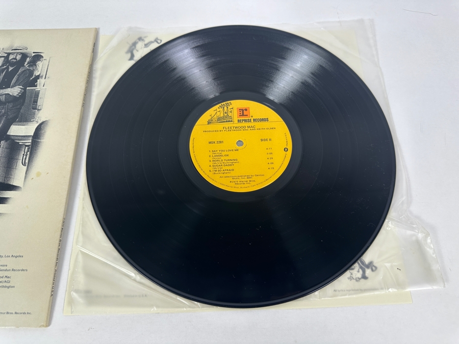 Fleetwood Mac - Fleetwood Mac Reprise Records MSK 2281 1975 Vinyl Record [Photo 6]