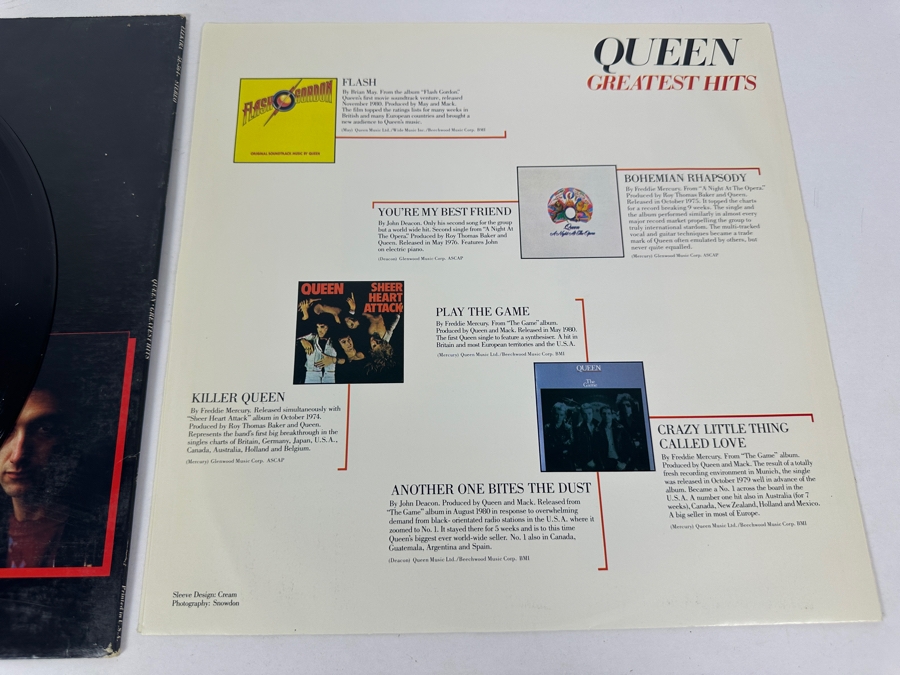 Queen - Greatest Hits Elektra Records R-134119 1981 Vinyl Record [Photo 8]
