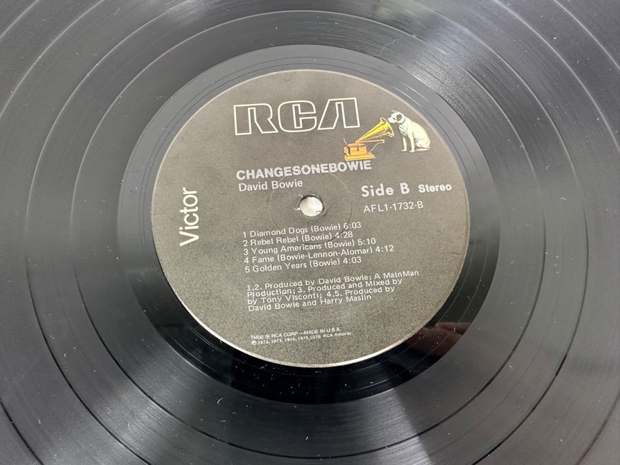 David Bowie - ChangesOneBowie RCA Records AFL1-1732 1978 Vinyl Record [Photo 7]