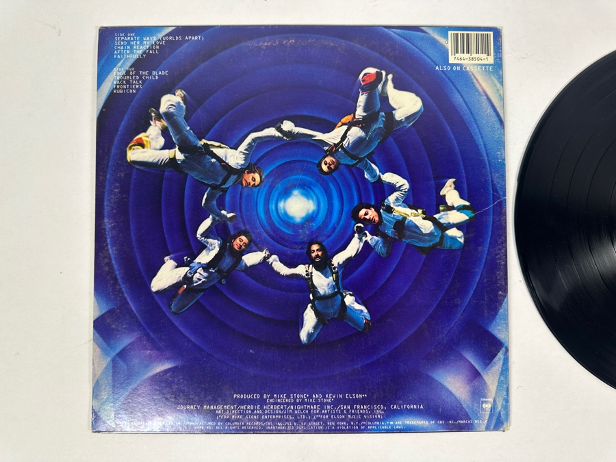 Journey - Frontiers Columbia Records AL 38504 1983 Vinyl Record [Photo 3]