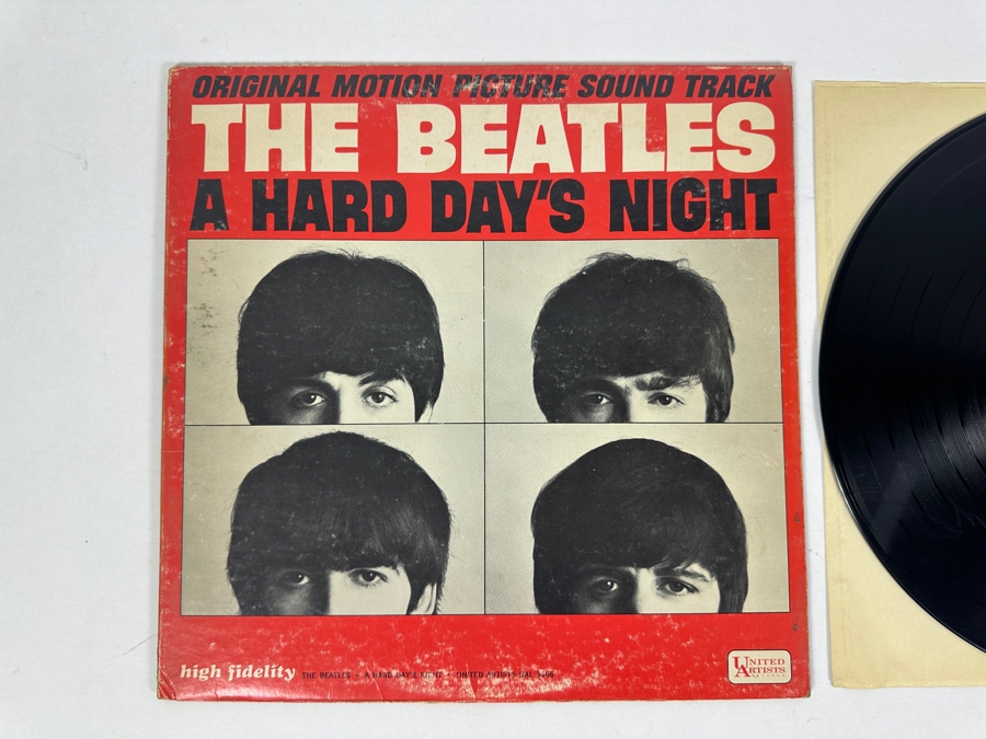 The Beatles - A Hard Day's Night United Artists Records UAL 3366 Vinyl Record [Photo 2]