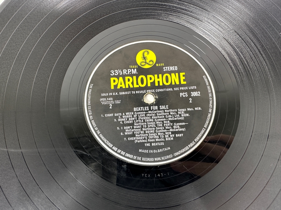 The Beatles - Beatles For Sale Parlophone Records PCS 3062 UK Import Gatefold Vinyl Record [Photo 13]