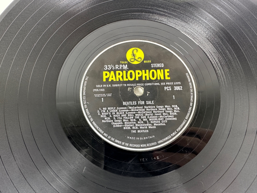 The Beatles - Beatles For Sale Parlophone Records PCS 3062 UK Import Gatefold Vinyl Record [Photo 11]