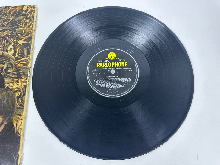 The Beatles - Beatles For Sale Parlophone Records PCS 3062 UK Import Gatefold Vinyl Record [Photo 10]