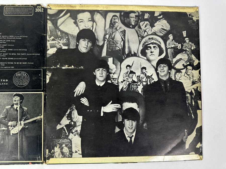 The Beatles - Beatles For Sale Parlophone Records PCS 3062 UK Import Gatefold Vinyl Record [Photo 7]