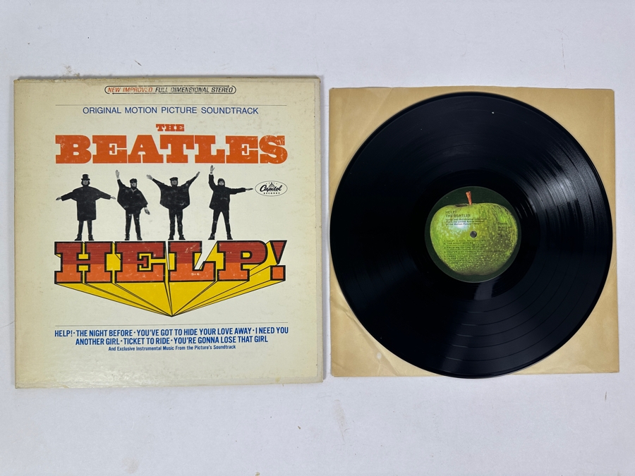 The Beatles - Help! Capital Records SMAS-2386 Gatefold Vinyl Record [Photo 1]