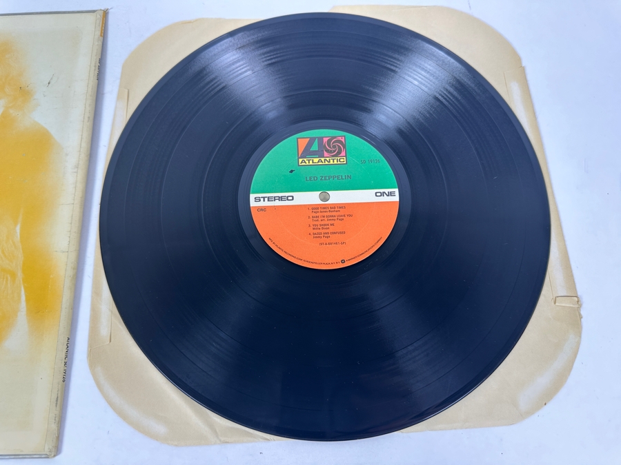 Led Zeppelin - Led Zeppelin Atlantic Records SD 19126 Vinyl Record [Photo 4]