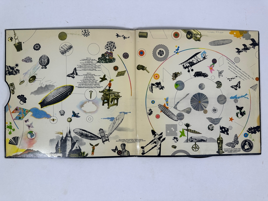 Led Zeppelin - Led Zeppelin III Atlantic Records SD 7201 Gatefold Vinyl Record [Photo 4]