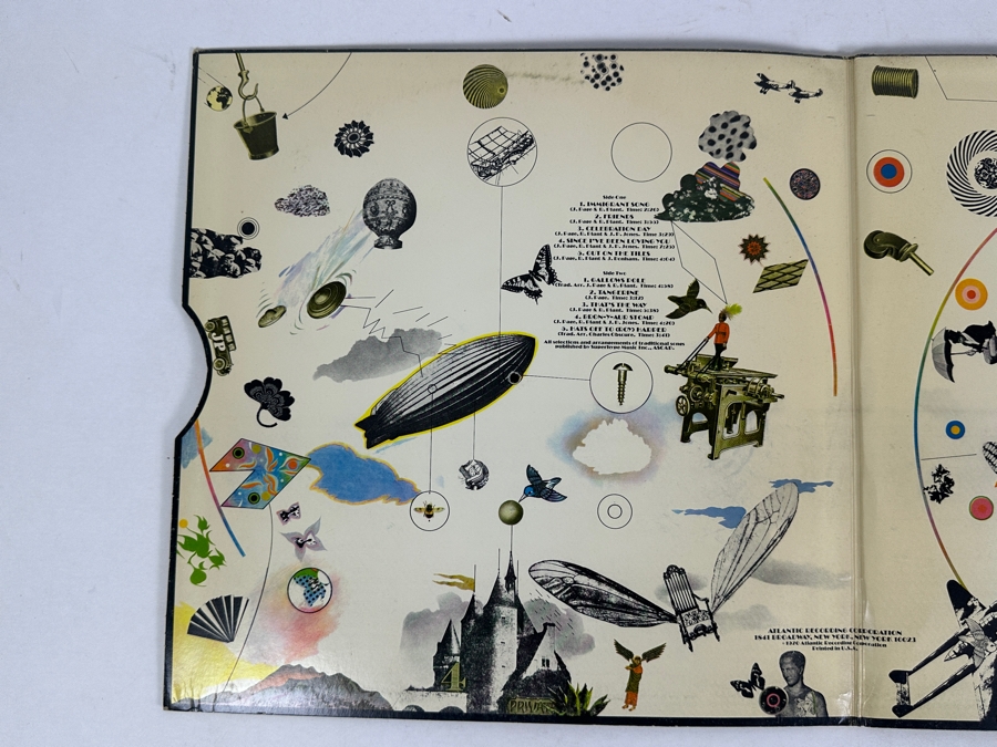 Led Zeppelin - Led Zeppelin III Atlantic Records SD 7201 Gatefold Vinyl Record [Photo 5]