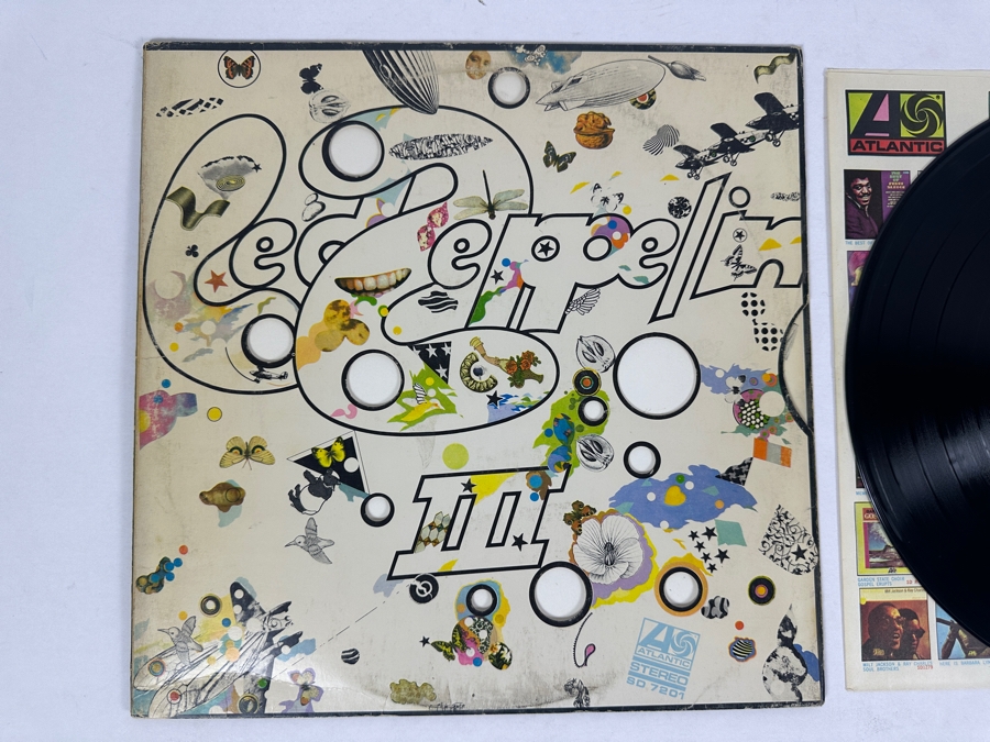 Led Zeppelin - Led Zeppelin III Atlantic Records SD 7201 Gatefold Vinyl Record [Photo 2]
