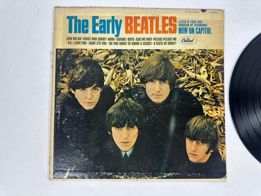 The Beatles - The Early Beatles Capitol Records T-2309 Vinyl Record [Photo 2]